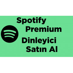 Spotify premium Dinleyici Satın Al