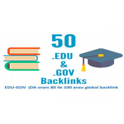 EDU / GOV Yüksek Domain Authority Backlink